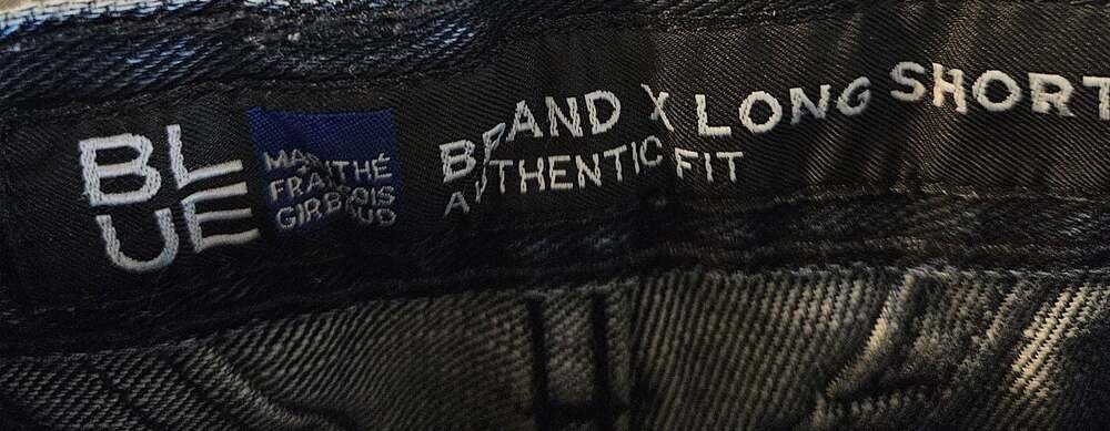 Marithe Francois Girbaud Vintage Y2K Dark Wash Denim Jorts Carpenter Shorts - Picture 7 of 9